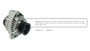 Imagen de ALTERNADOR C/POLEA M-BENZ OH1420 24V 80AMP